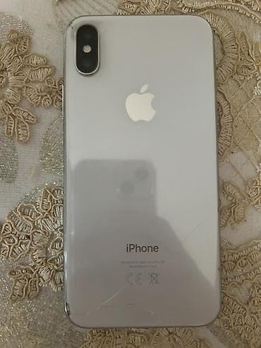 iphone 14 ağ: IPhone X, 64 GB, White Titanium, Face ID — 5