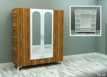 Dolablar: Yeni, Açılan, 3 qapılı Düz dolab, Qarderob, paltar dolabı, Azərbaycan — 3