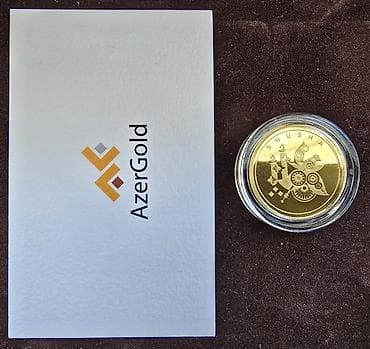 Azergold Sikkələr. Tam yeni və sertifikatlıdır. 20 q — 5700 AZN 10 q