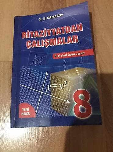 Məhsul: “Riyaziyyatdan Çalışmalar” – 8-ci sinif üçün vəsait Müəllif lalafo.az -da Məhsul: “Riyaziyyatdan Çalışmalar” – 8-ci sinif üçün vəsait Müəllif