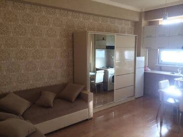 gündəlik kirayə mənzillər: 1 otaqlı, Yeni tikili, 34 kv. m — 1