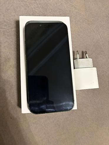 redimi 9 a: IPhone 13, 256 GB, Yaşıl, Qırıq — 1