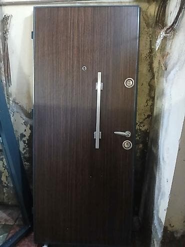 giris qapilari: Dəmir giriş qapısı – ikitərəfli dekor - Material: möhkəm metal — 1