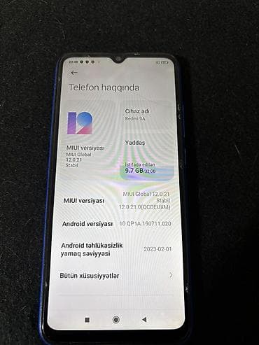 Redmi 9A, 32 GB, rəng - Mavi, İki sim kartlı — 4