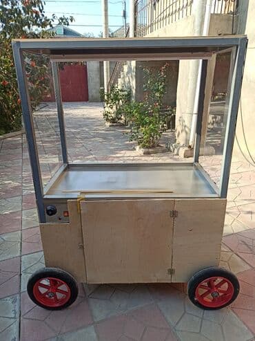 hazir donerxana: Noxudlu plov arabası, yemək arabası, spirallı nohudlu pilav arabası — 7