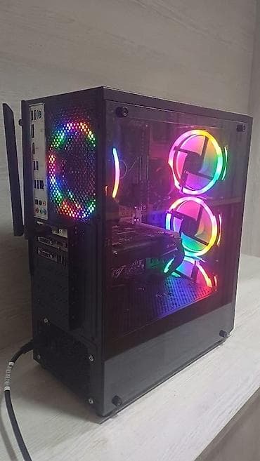mac utu feni: PC üçün korpus hər şeyi işləkdir dört dənə rgb kuler, usb 2.0 + 3.1 — 1
