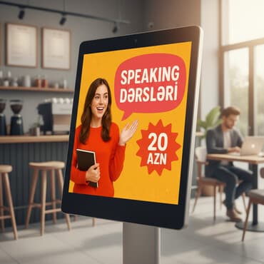 Paltar tikişi: Xarici dil kursu, İngilis dili, Böyüklər üçün, Danışıq klubu — 2