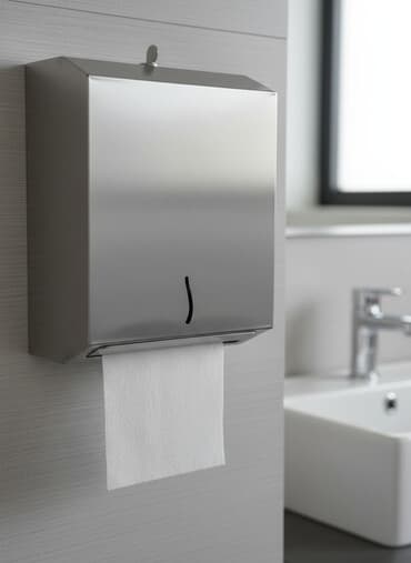 bal suzən maşın: Paslanmayan poladdan kağız dəsmal dispenseri - Material: paslanmayan — 1