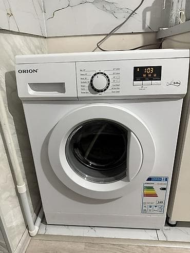 Mebel xidmətləri: ORION önyükləməli paltaryuyan maşın – 6 kq Xüsusiyyətlər: - Yük — 1