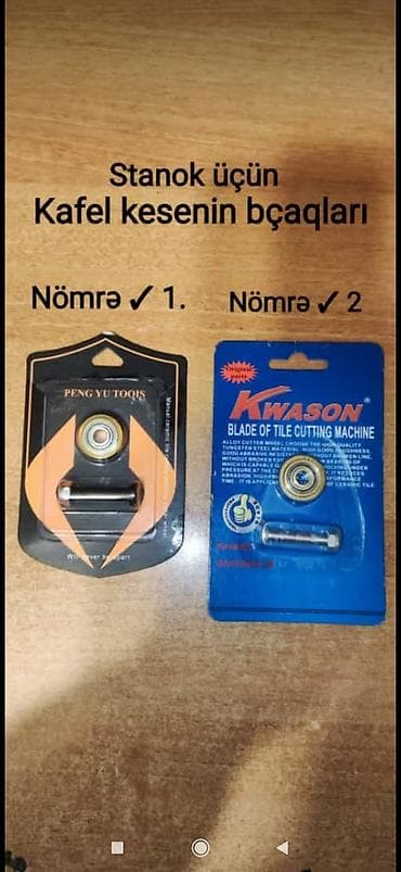 bıcaq itileyen: Kafel kəsənin bıçaqları topdan satış — 2