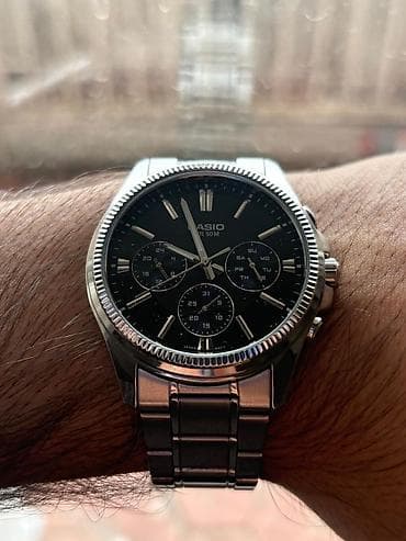 Смарт браслеты: Новый, Наручные часы, Casio, цвет - Серебристый — 4