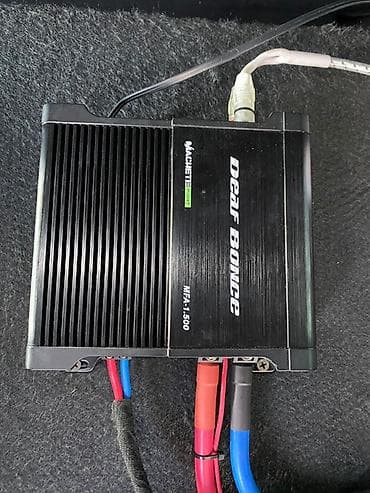 car mp3: Avtomobil üçün tam audio sistemi - Subwoofer: Massive Audio markalı — 4