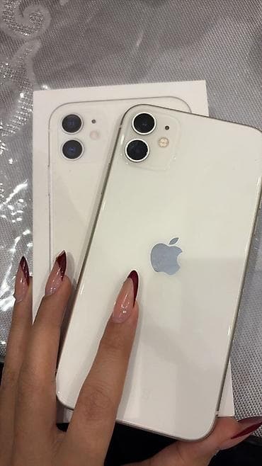 iphone 6s ekran: IPhone 11, 64 GB, Ağ, Face ID — 1