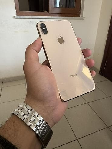 Видеоигры и приставки: IPhone Xs Max, 64 ГБ, Золотой, Отпечаток пальца, Face ID — 1