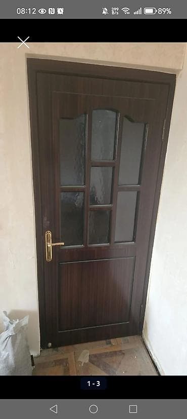 Qonaq otağı üçün İşlənmiş Otaq qapısı Ünvandan götürmə — 2