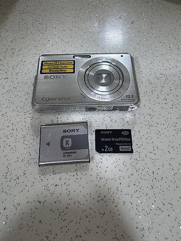 Sony Cyber-Shot W190 12.1 megapixel islek veziyyetdedir batareyasi 2 — 2