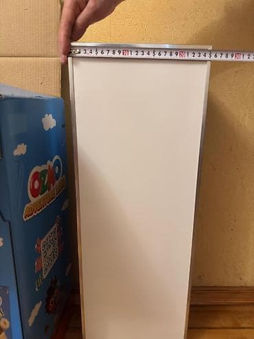 Alüminium çərçivəli dar vitrin paneli / reklam stendi - Material: ön — 4
