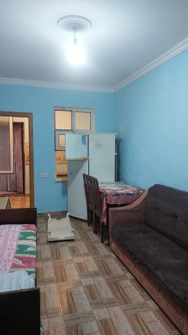 yeni guneslide 3 otaqli kiraye evler: Kirayə mənzil – əşyalarla - Plan: 1 yataq otağı, qonaq otağı, mətbəx — 5