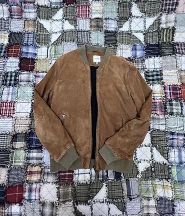 Личные вещи: Мужская куртка, Бомбер, Осенняя, L — 5