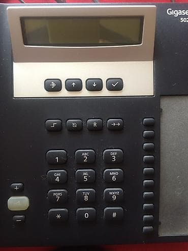 gigaset telefon: Stasionar telefon Gigaset, Simli, İşlənmiş — 4