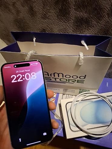 IPhone 15, 128 GB, Göy