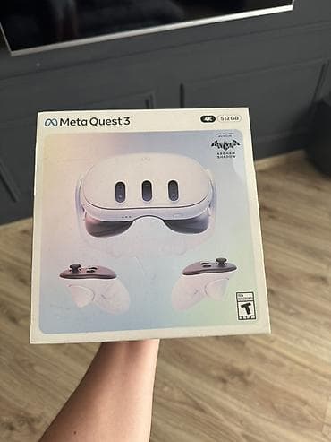 Техника и электроника: Meta Quest 3 VR dəsti – 512 GB Yeni kimidir, 4-5 defe istifade olunub — 1