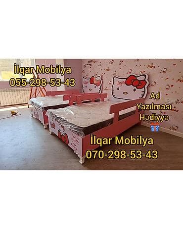 ucuz kravat: Oğlan və qız üçün, Yeni, Çarpayı, Bazasız, Matrassız, Siyirməsiz — 8