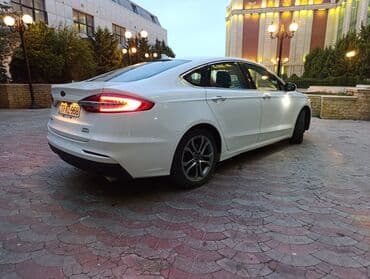 çin maşınları turbo az: Ford Fusion sedan – ağ rəng, zərif və dinamik dizayn. Xüsusiyyətlər — 7