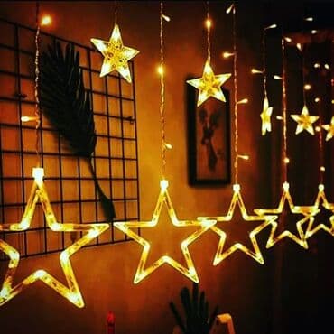 yolka qiyməti: Ulduz işıqlar
3 metr
Deyişen funksiyalar — 5