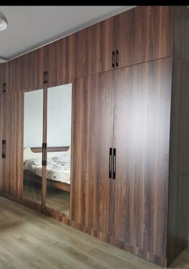 künc şkaf: Yeni, Açılan, 4 qapılı Künc dolab, Qarderob, paltar dolabı — 4