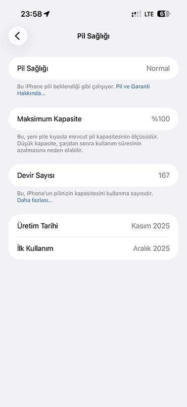 007 first light: IPhone 17 Pro Max, 256 GB, Ağ, Face ID — 2