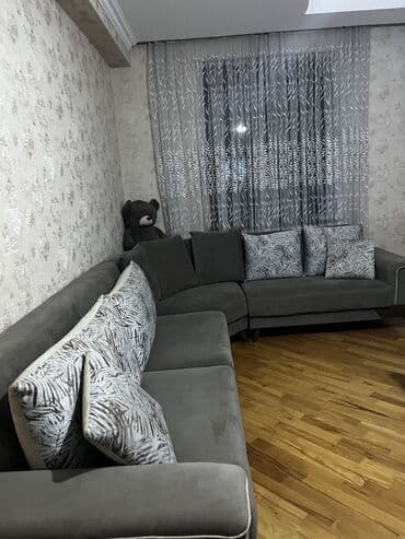 metbex kunc divan: Künc divan, İşlənmiş, Açılan, Vеlur parça, Çatdırılma yoxdur — 3