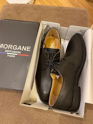 Ayaqqabılar: Morgane Diffusion Paris kişi klassik ayaqqabıları - Rəng: qara - — 1