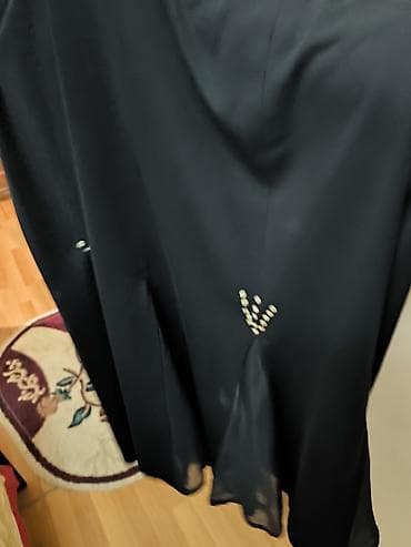 Qadın geyim dəsti – paltar və ətək - Üst geyim: heyvani printli — 2