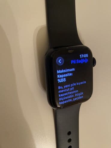 kontakt home iphone 16 pro: İşlənmiş, Smart saat, Apple, Suya davamlı, rəng - Qara — 3