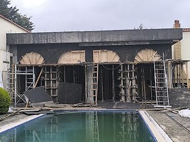 taxta qapi temiri: Beton və kalıp işləri xidməti - Bünövrə, kəmər, sütun, diafraqma və — 2