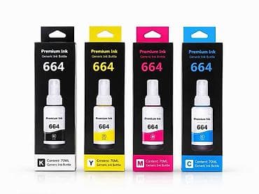 3 birinde printer: Premium Ink kraskalar – müxtəlif printer seriyaları üçün uyğun rəngli — 5