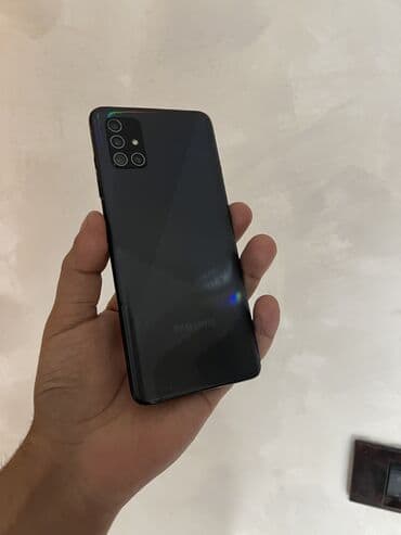 Foto və videokameralar: Samsung Galaxy A51, 64 GB, rəng - Qara, Barmaq izi, Face ID — 9