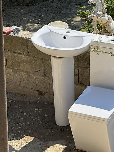 8 mart gullar: Mətbəx/banyo üçün keramik sanitar dəst - Material: yüksək keyfiyyətli — 1