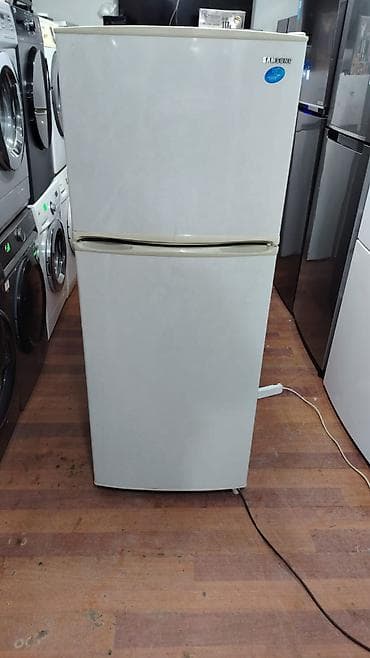 soyudcu: İşlənmiş 2 qapılı Samsung Soyuducu Satılır, rəng - Boz, Təkərli — 2