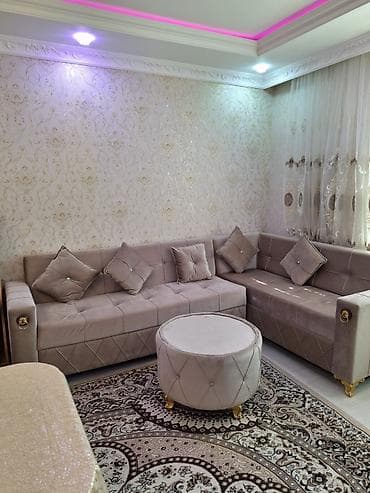 gence stol: Künc divan, İşlənmiş, Açılmayan, Bazasız, Dəri, Çatdırılma yoxdur — 1