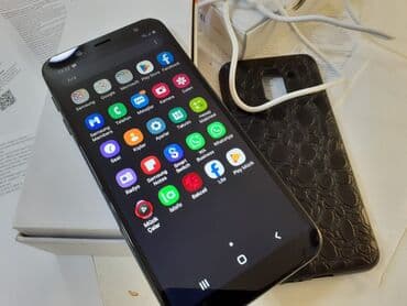 штатив для фотоаппарата бу: Samsung Galaxy J6, 32 ГБ, цвет - Черный, Гарантия, Кнопочный, Сенсорный — 2