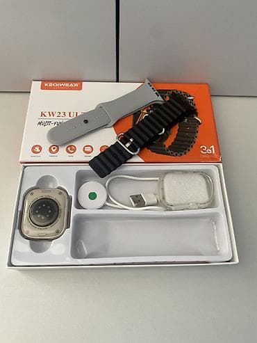 İşlənmiş, Smart saat, Sensor ekran, rəng - Qara — 6