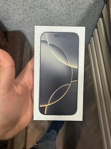 iphone x kabro: IPhone 16 Pro, 128 GB, Gümüşü, Face ID — 2