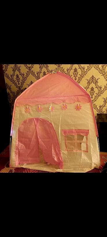 pərdeler: Uşaq oyun çadırı – “Happy More” Rəng: rozvu Xüsusiyyətlər: - Ölçü — 1