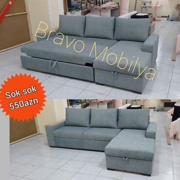 divan krovat: Künc divan, Yeni, Açılan, Bazalı, Parça, Şəhərdaxili pulsuz çatdırılma — 6