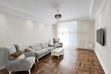 Mənzillər: İcarəyə verilir 2 otaqlı yeni tikili 97 m², Ağ şəhər q. Kateqoriya — 1