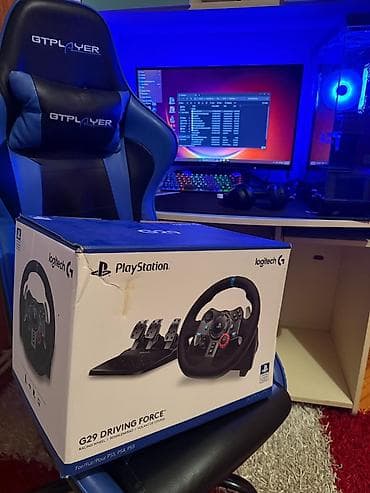 Logitech G29 Driving Force sükan və pedal seti Qiymeti 350 manat -