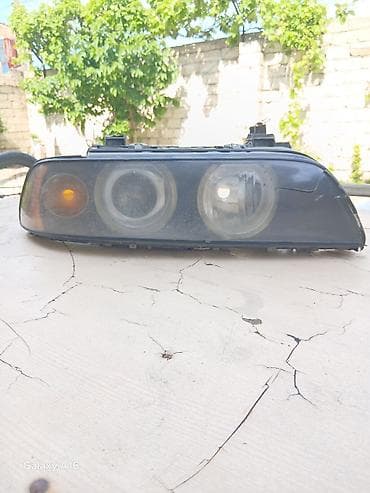 w pover rul: Sağ, Yaxın və uzaq vuran işıqlar BMW — 3