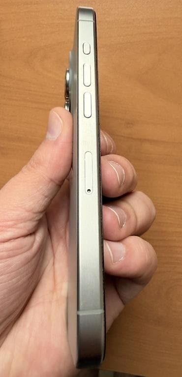 Компьютеры, ноутбуки и планшеты: IPhone 15 Pro, 128 ГБ, Серебристый, Face ID — 3